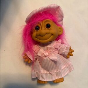 Trolls Doll with Pink Hair and Outfit